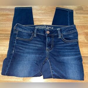 American Eagle jegging crop style denim capris